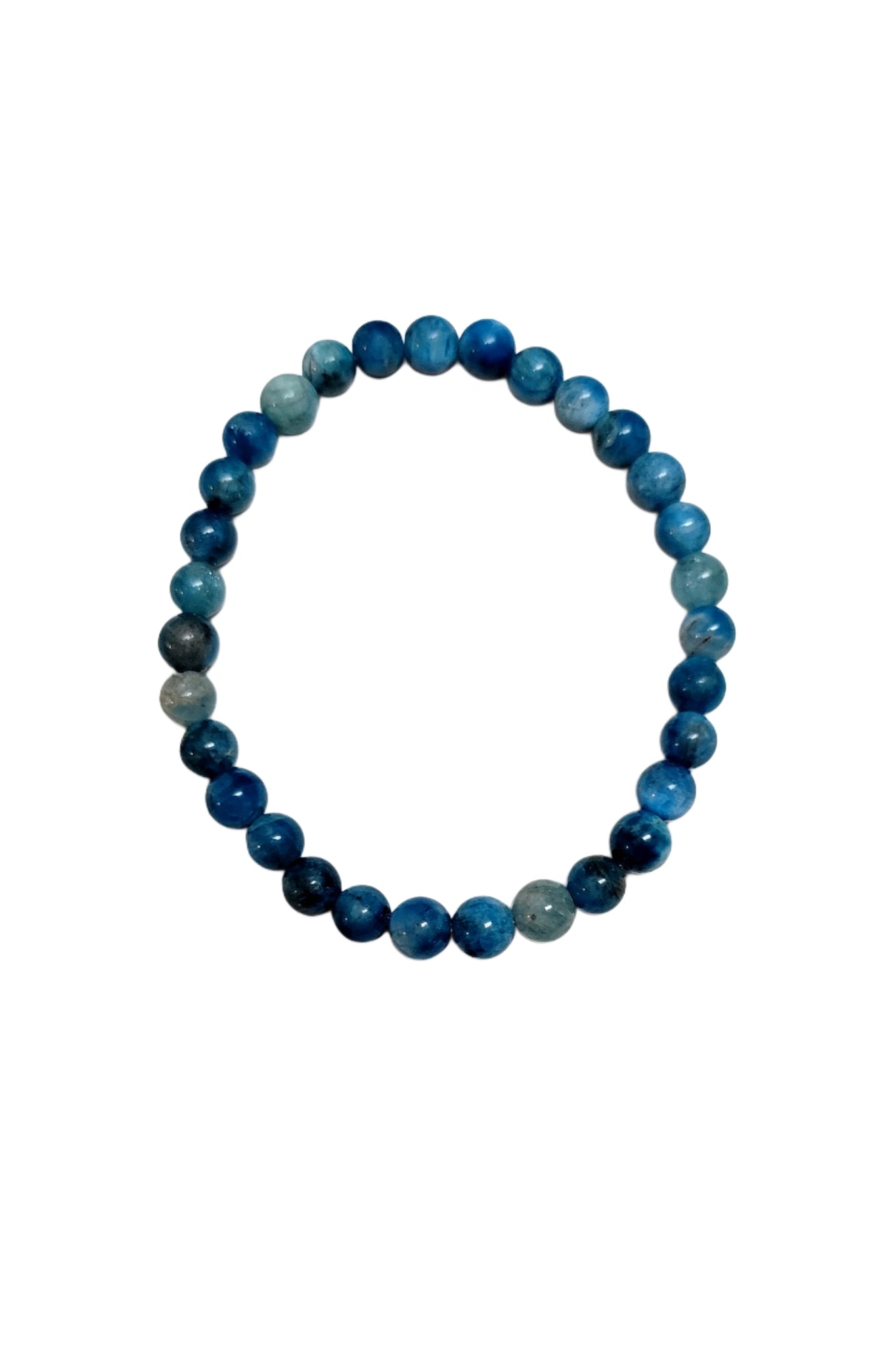 Crystal Bracelet- Blue small beads