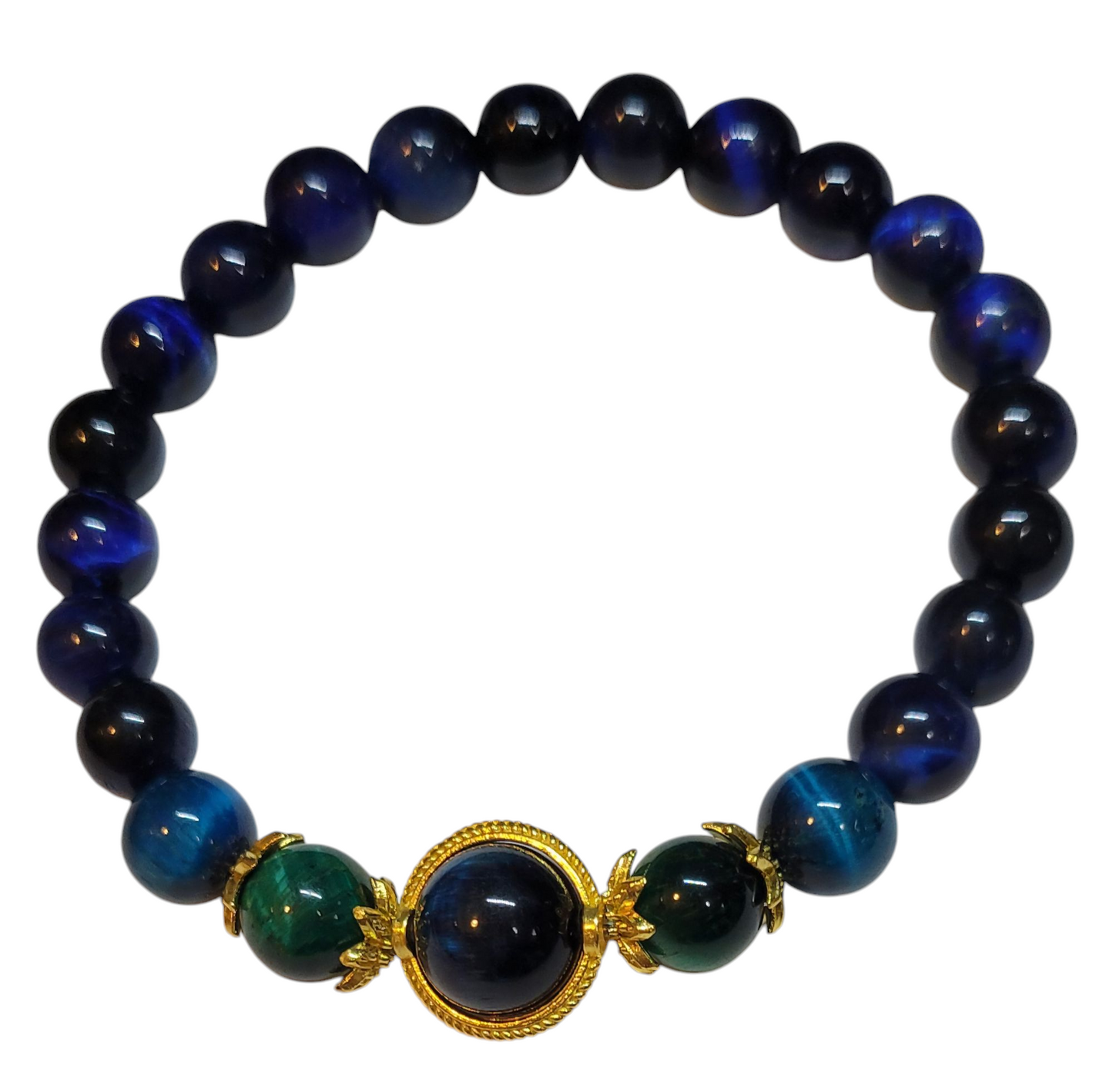 Cat-Eye Bracelet- Blue & Green