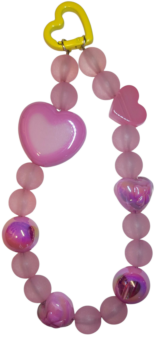 Keychain- Pink Heart