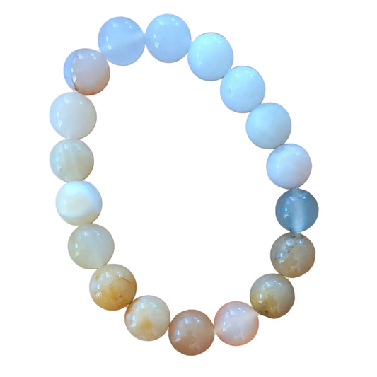 Crystal Bracelet- Agate & Quartz