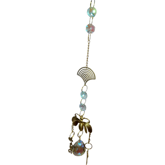 Suncatcher- Moth & Leaves