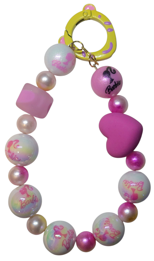 Keychain-Pink Barbie