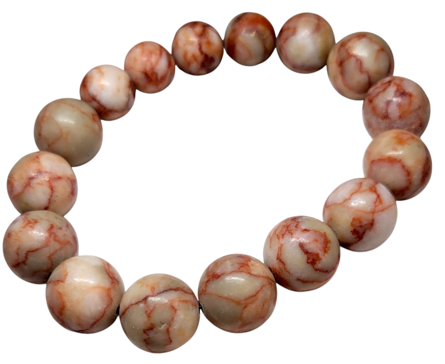 Crystal Bracelet- Red Vein Jasper