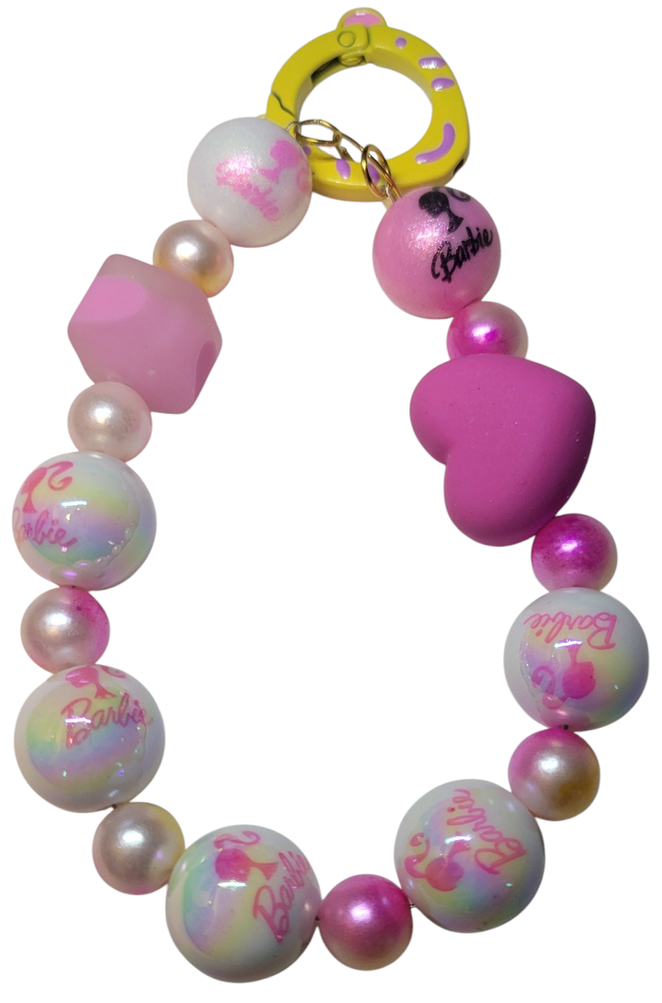 Keychain-Pink Barbie