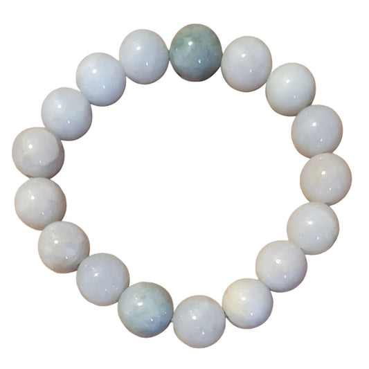 Crystal Bracelet- White and Green