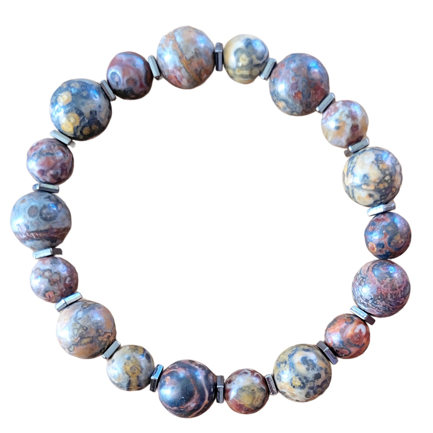 Crystal Bracelet- Leopard Jasper