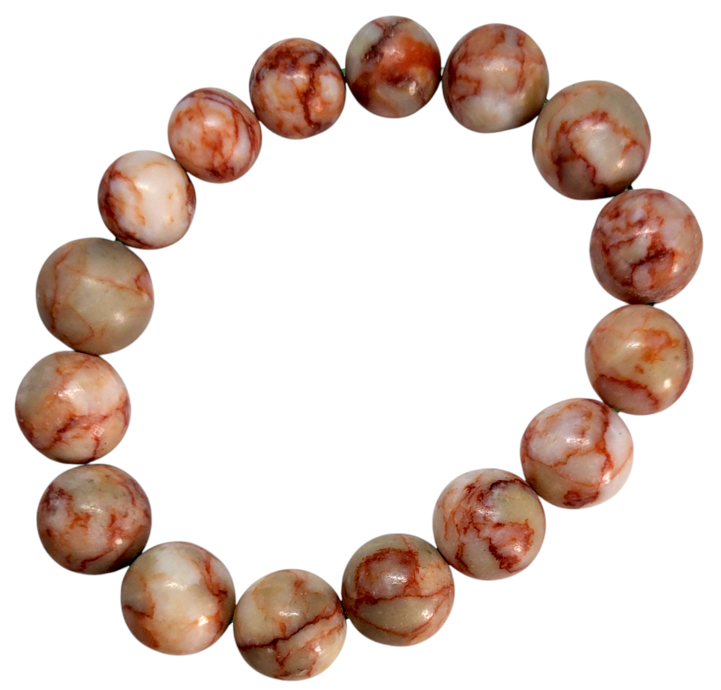 Crystal Bracelet- Red Vein Jasper