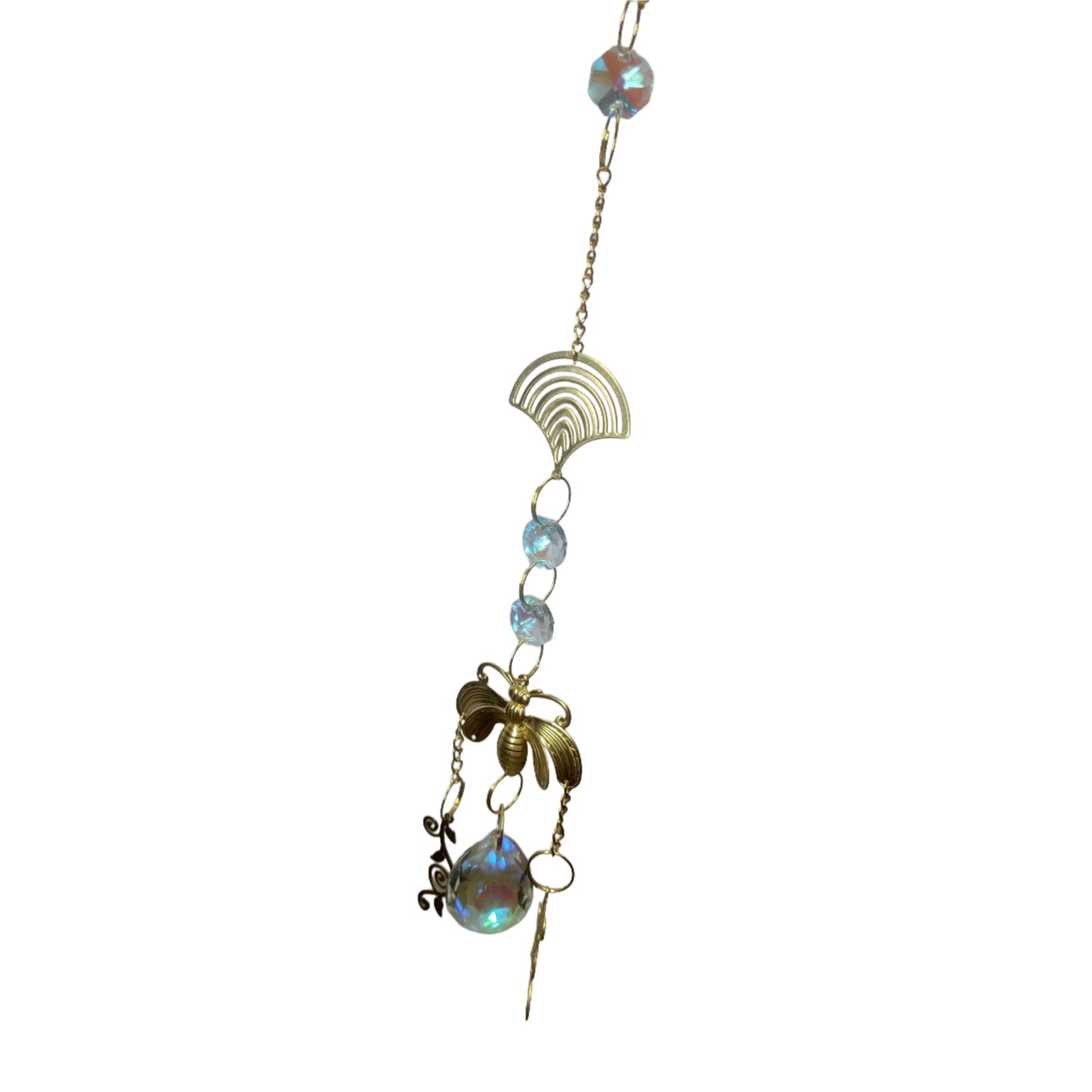 Suncatcher- Moth & Leaves