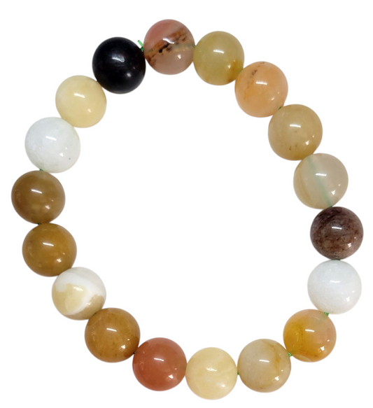 Crystal Bracelet- Multi-Colored Agate