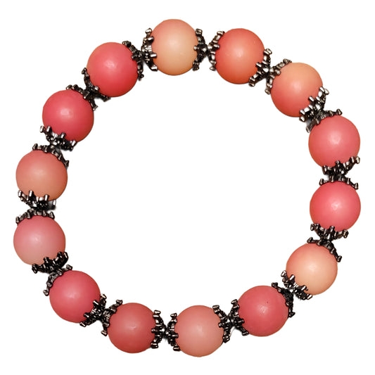 Bodhi Bracelet- Matte with black spacers